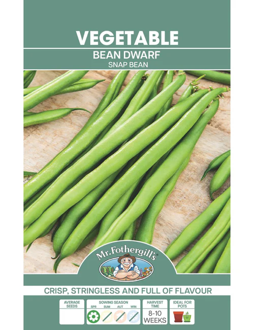 Seed Bean Dwarf Snap BP60g MFG6074