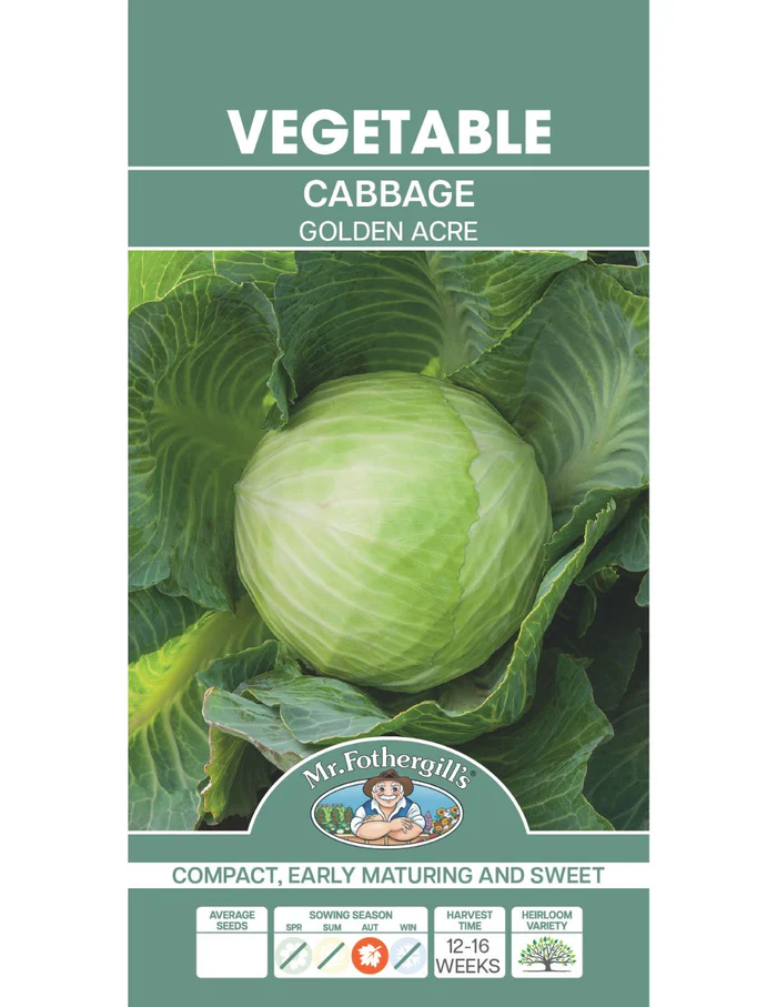 Seed Cabbage Gold. Acre 1.325g MFG5848