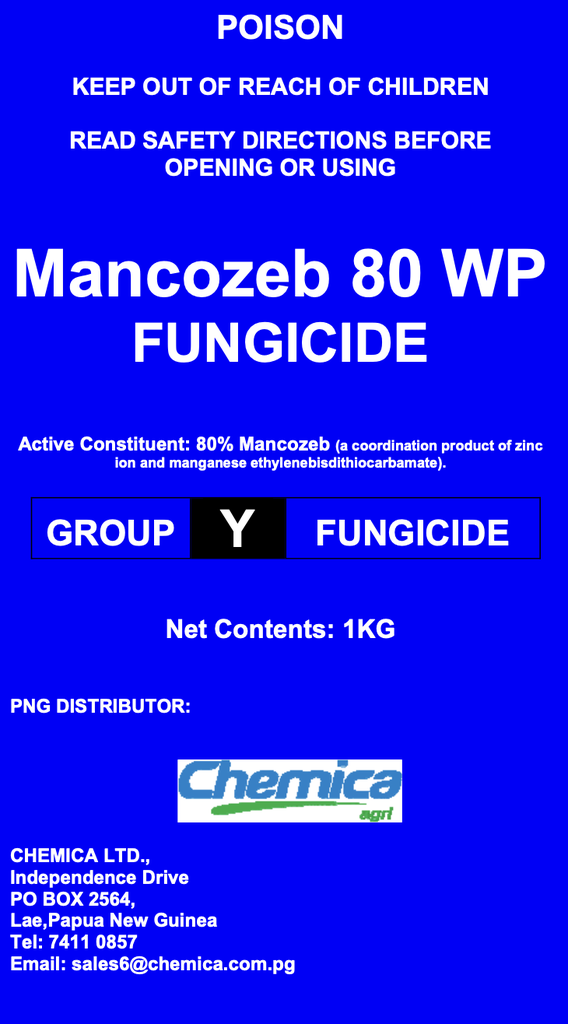 Mancozeb 80% WP 1kg