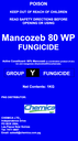 Mancozeb 80% WP 1kg