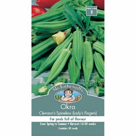 Seed Okra Lady's Finger 3.056g MFG2226