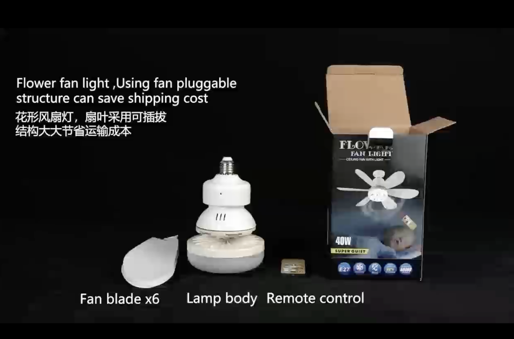 Fan Colour White W/Lighting Remote Control FS-HX-R420 