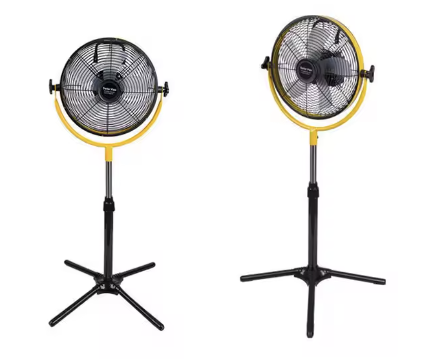 Solar Fan Stand FS-818/5-14 14"