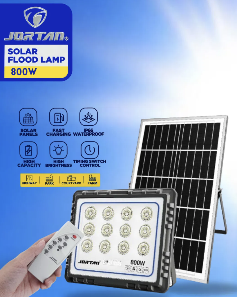 Solar Floodlight 800W Jortan