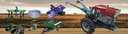 Tractor Walking Set 18hp