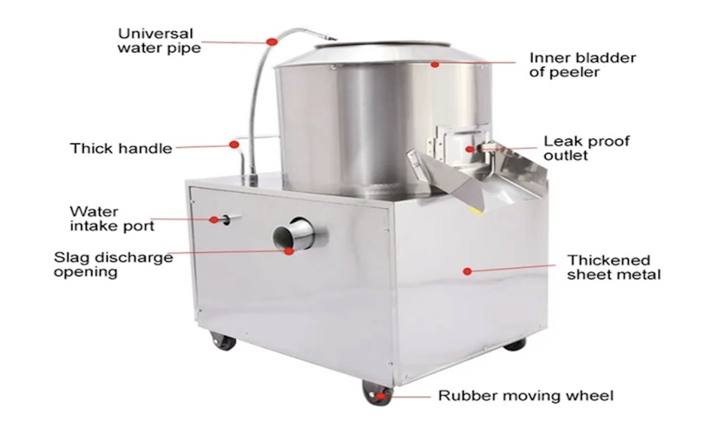 Potato Peeler Machine Elec.2200w CY-450A