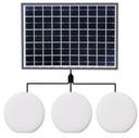 Solar Moon Light Lamp W/ Panel 600LM SEM-S
