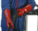 XXXD Gloves Chemical Pvc-Red 26cm