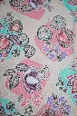 FB Printed Satin Velvet: Design #27614