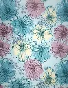 FB Printed Satin Velvet: Design #6034