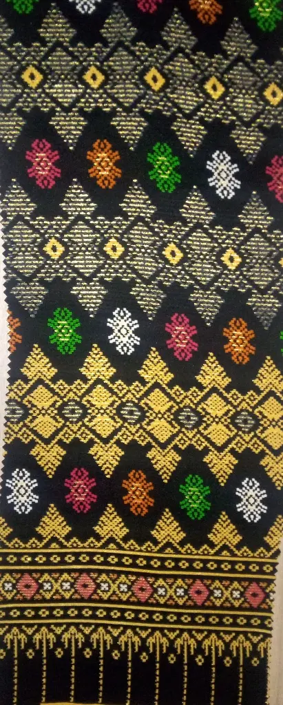 FB Printed Satin Velvet: Design #8344