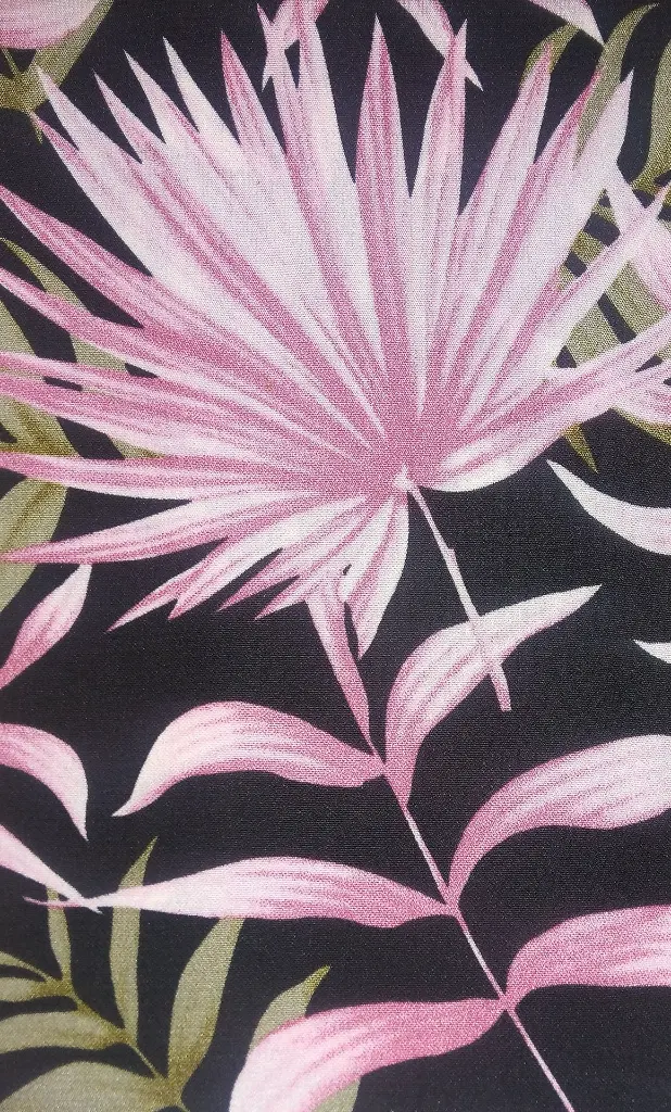 FB Printed Satin Velvet: Design #90804