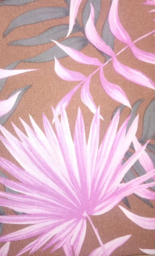 FB Printed Satin Velvet: Design #90804