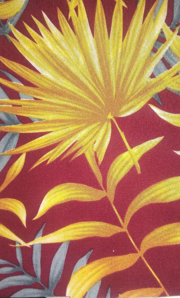 FB Printed Satin Velvet: Design #90804