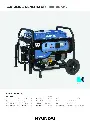 MA0522 - Hyundai Gasoline Generator - HG2800 240V.webp