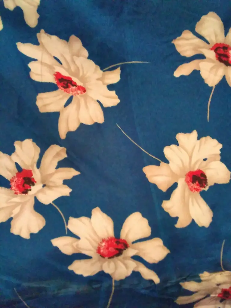 Fabric Printed Polyster Satin 58" D#0154