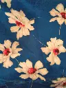 Fabric Printed Polyster Satin 58" D#0154