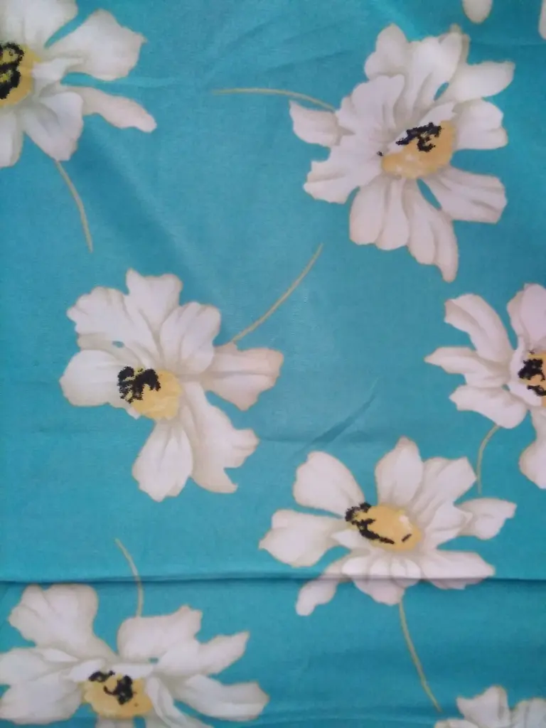 Fabric Printed Polyster Satin 58" D#0154