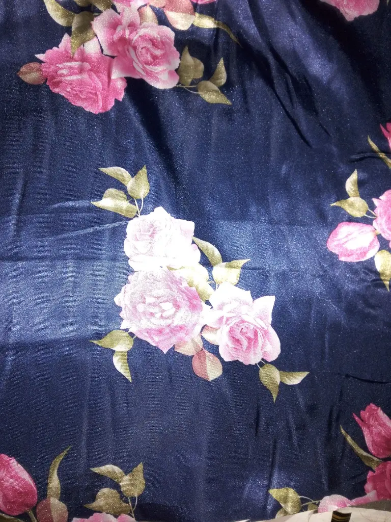 Fabric Printed Polyster Satin 58" D#0989