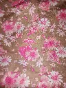 Fabric Printed Polyster Satin 58" D#04