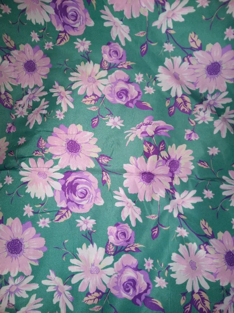 Fabric Printed Polyster Satin 58" D#04