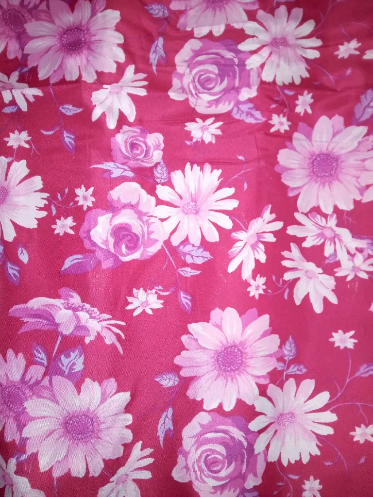 Fabric Printed Polyster Satin 58" D#04