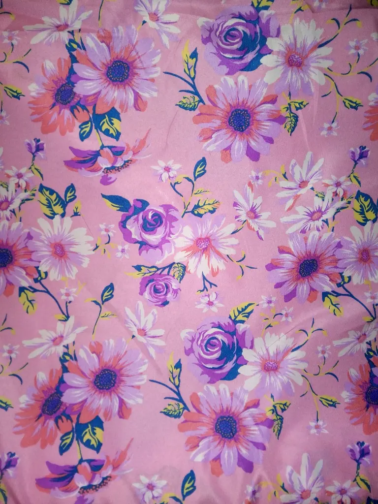 Fabric Printed Polyster Satin 58" D#04