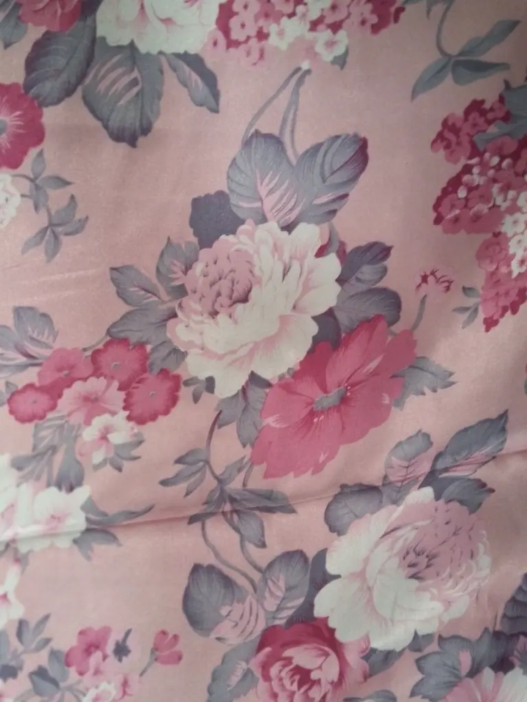 Fabric Printed Polyster Satin 58" D#0985
