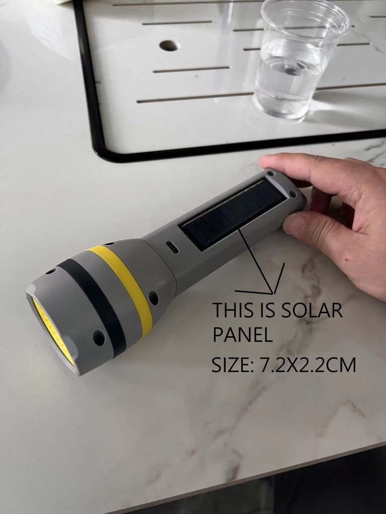 Torch Solar + Lantern  25W 