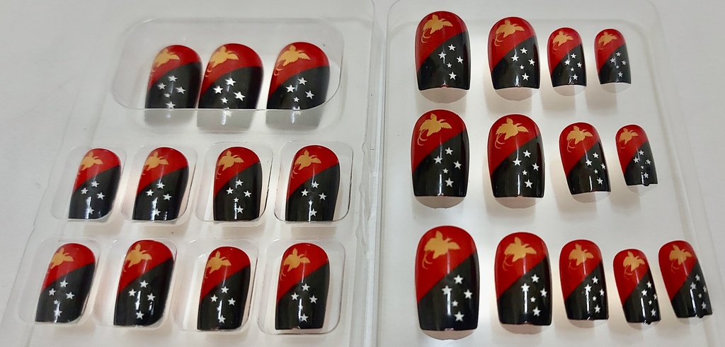 Nails Acylic Png Flag "Docolors" 24pcs 27088-1