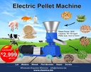 Elec.Pellet Machine KLJ-150 150kg/hrs