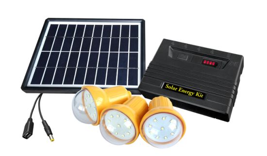 Solar Sunflare Energy Kit W/3Bulb 5W SF-903
