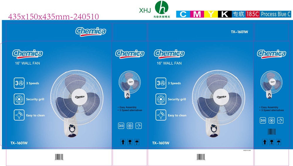 Fan Wall Electric 16Inch TX-1604W