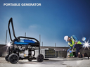 Genset Petrol Hyundai 1.0kw HG1000