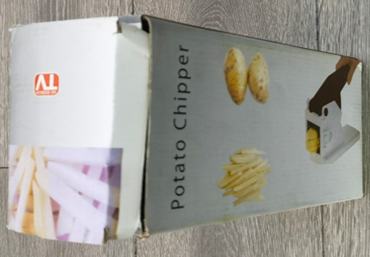 Potato Chip Cutter Wooden Handle AL AA98