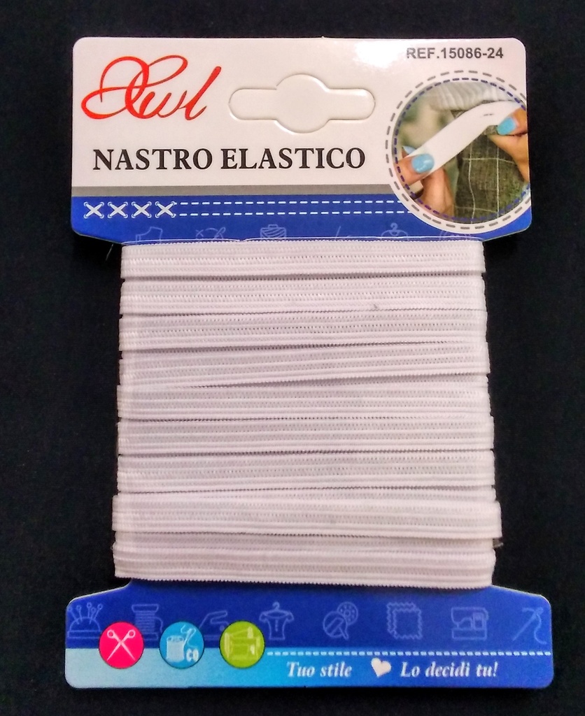 Sewing Elastic Wht 0.6x5m35353-7