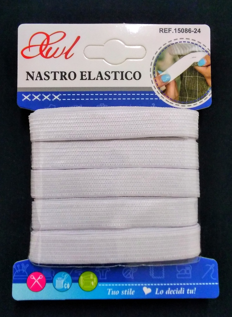 Sewing Elastic Wht 1.2x5m35353-6