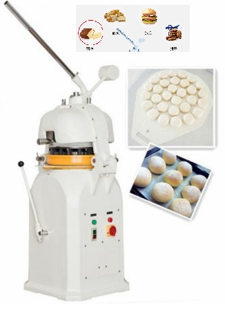 Dough Divider Rounder Semi-Automatic QT-16S