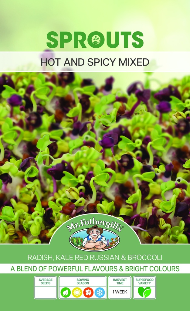 Seed Hot&Spicy Mix Sprts Alive 35g MFG3009