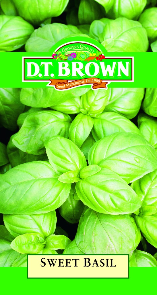 Seed Basil Sweet 1.368g MFG2702
