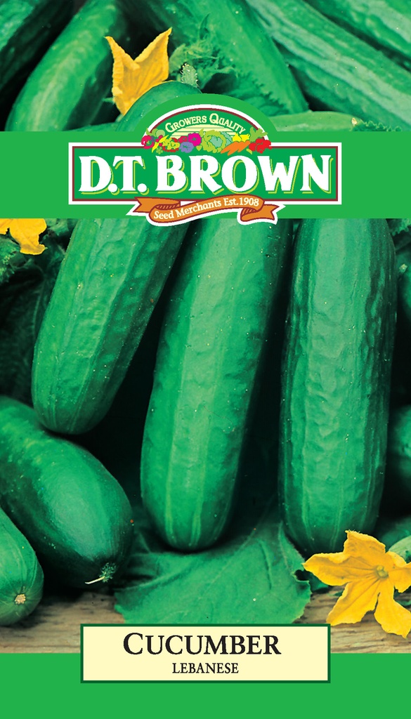 Seed Cucumber Lebanese 2.725g MFG2218
