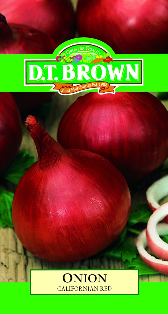 Seed Onion Californian Red 1.112g MFG2256