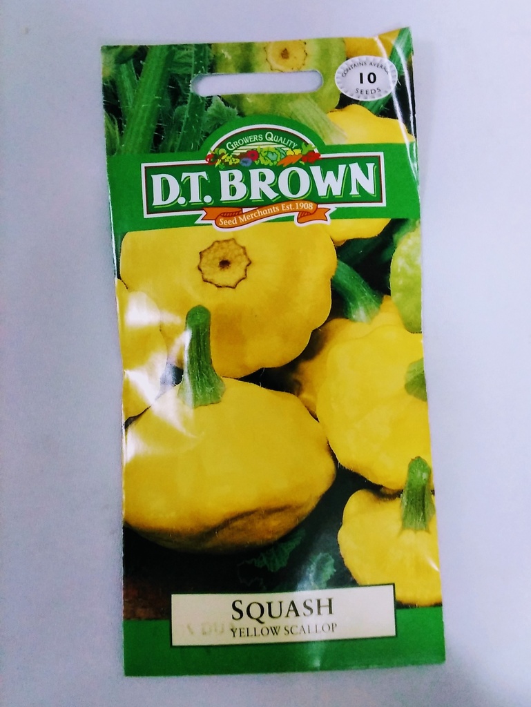 Seed Squash Yel Scallop 1.042g MFG2297
