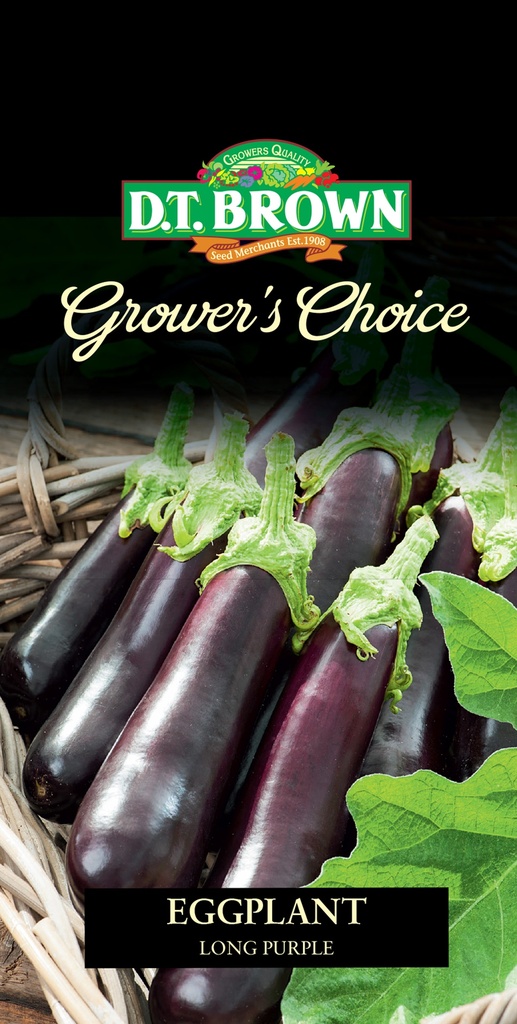 Seed Eggplant Long Purple 0.364g MFG2325