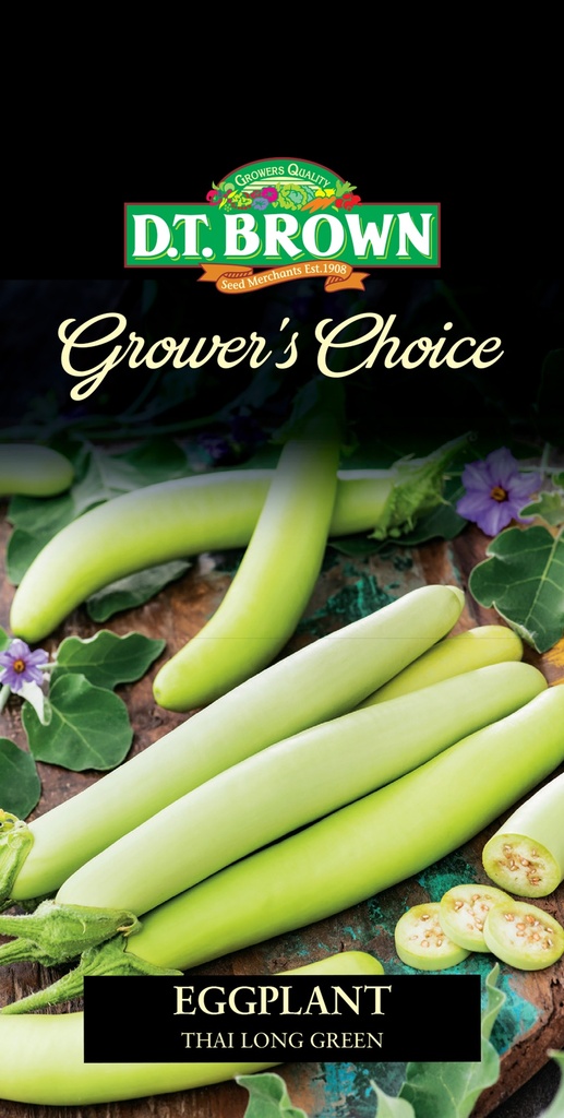 Seed Eggplant Thai Long Grn 0.35g MFG2326