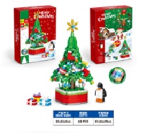 Puzzle Christmas Tree Block w/Light No.123-840 TY986294