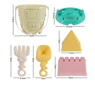 Toy Beach 6pc w/Bucket TY981573