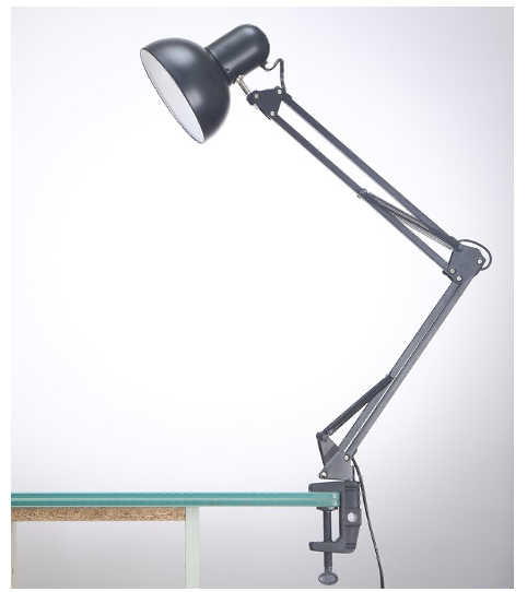 Lamp Table Clamp Blk