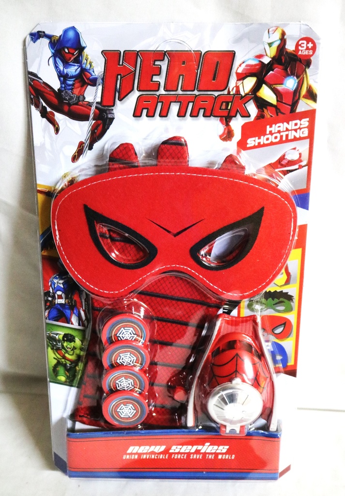 Toy Spiderman Hero Attack No.WL51187A Set TY986195