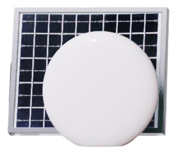 Solar Moon Light Lamp W/Panel 600LM SEM-S